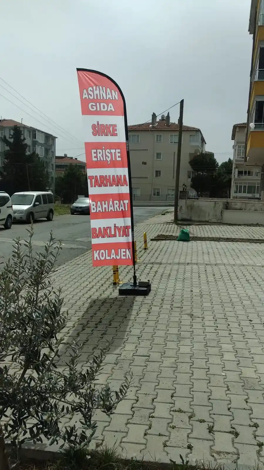 Bazlama Gözleme Yufka Yelken Bayrağı-8