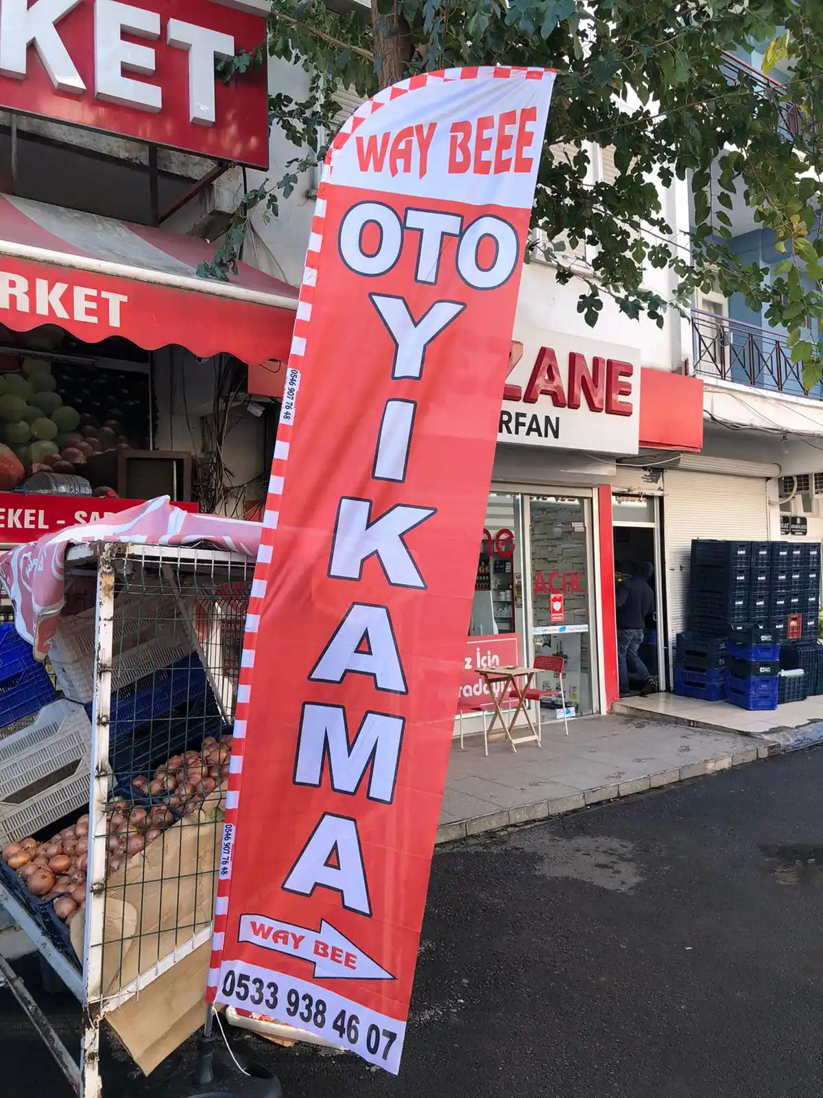Oto Yıkama Yelken Bayrağı-25