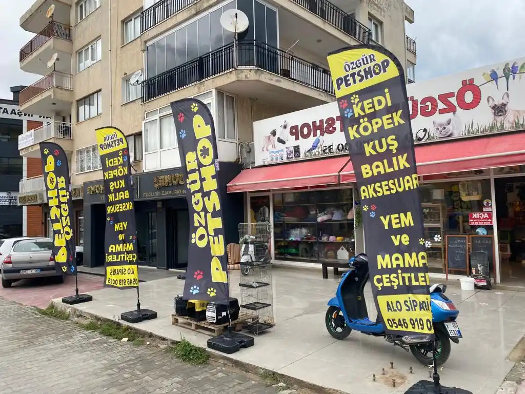 Pet Shop Yelken Bayrağı-32