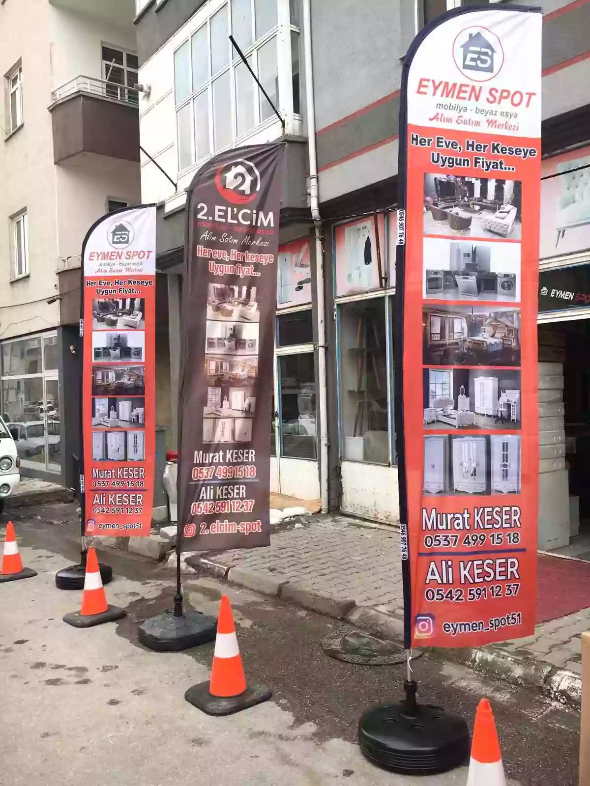 Spot Eşyacı Yelken Bayrağı-6