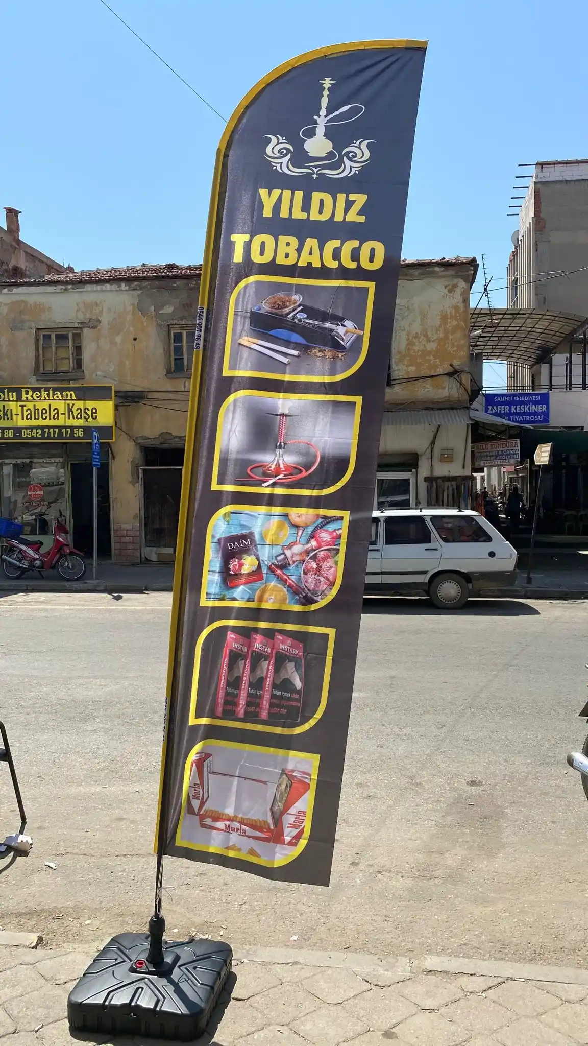 Tobacco Yelken Bayrağı-1